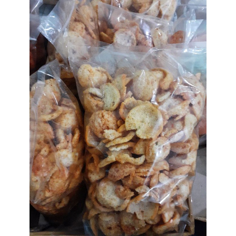 

KERUPUK BAKSO pedas Netto 250gr