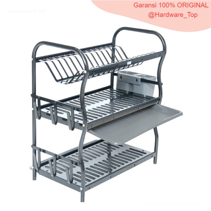 Rak Piring Aluminium / Rak Piring Masterspace / Rak Piring Ace Hardware / Rak Dapur / Rack