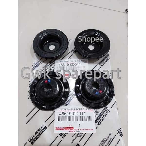 Karet tatakan support shock Toyota Etios Valco Ori
