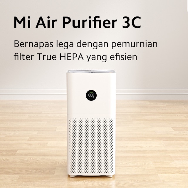 Xiaomi Mi Air Purifier 3C True HEPA Filter Pengharum Ruangan Garansi Resmi TAM