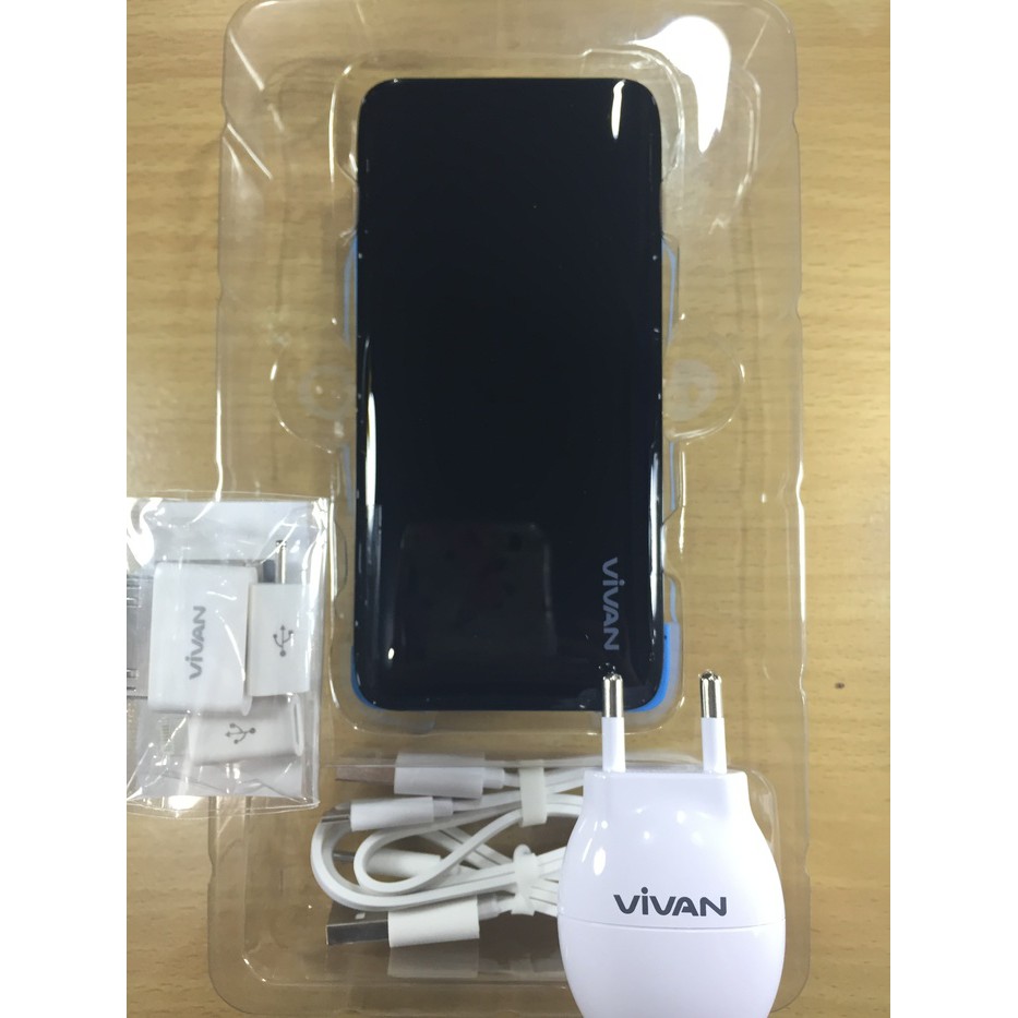 Vivan Powerbank W06 6000mAh 2 Ports Black