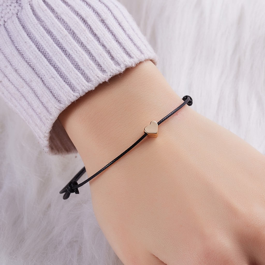 Gelang Tangan Tali adjustable Motif Bintang Untuk Pria / Wanita