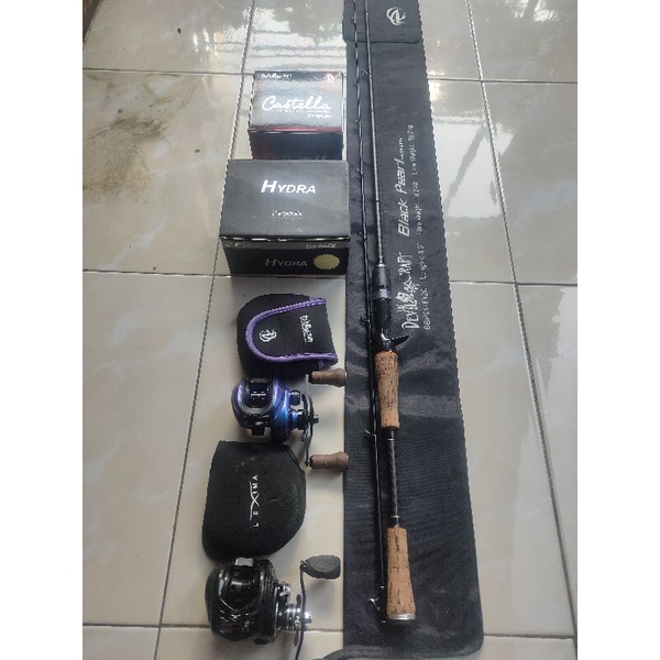 rod devil craft black pearl 198  8-20lbs