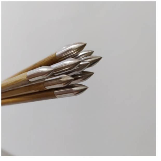 

Satu lusin 12 pcs arrow 7 mm point logam (ART. 55)