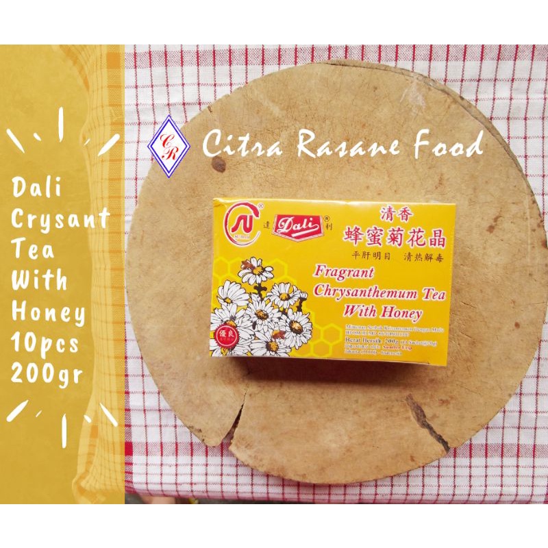 

Dali Crysanthemum Tea With Honey / Teh Kembang Bunga Dengan Madu 10pcs 200gr