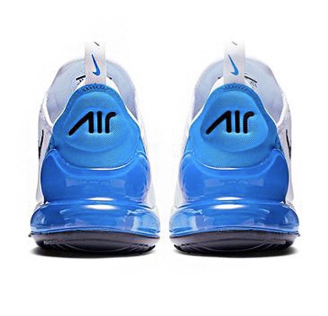 white 270s with blue bubble