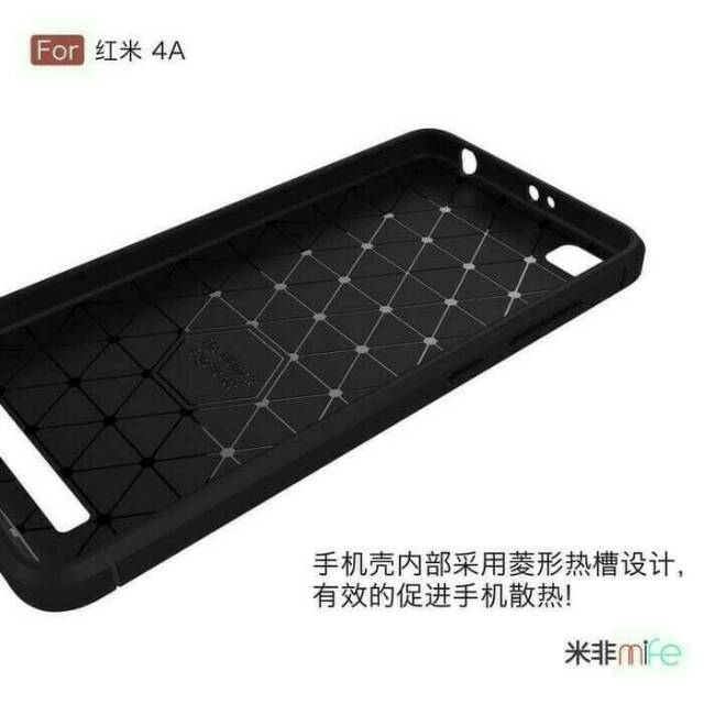 Soft case Xiaomi Redmi 4a Carbon