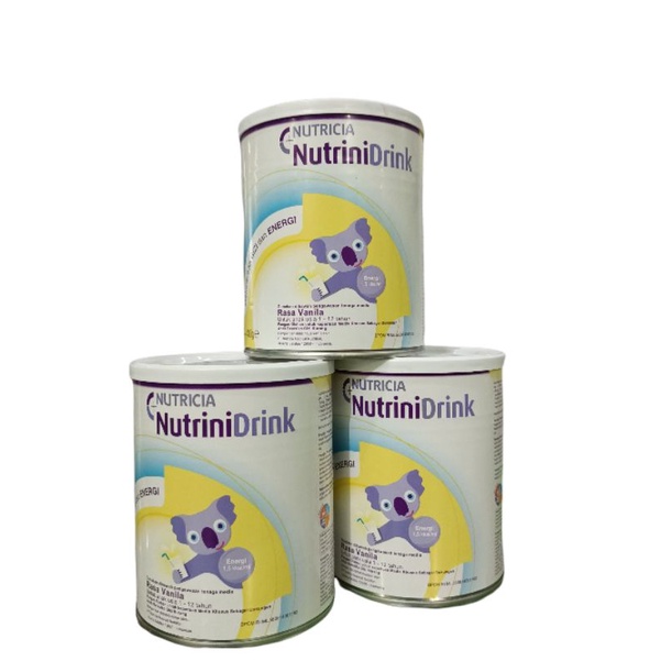 NUTRINIDRINK POWDER VANILA 400 G {Per Kaleng} B