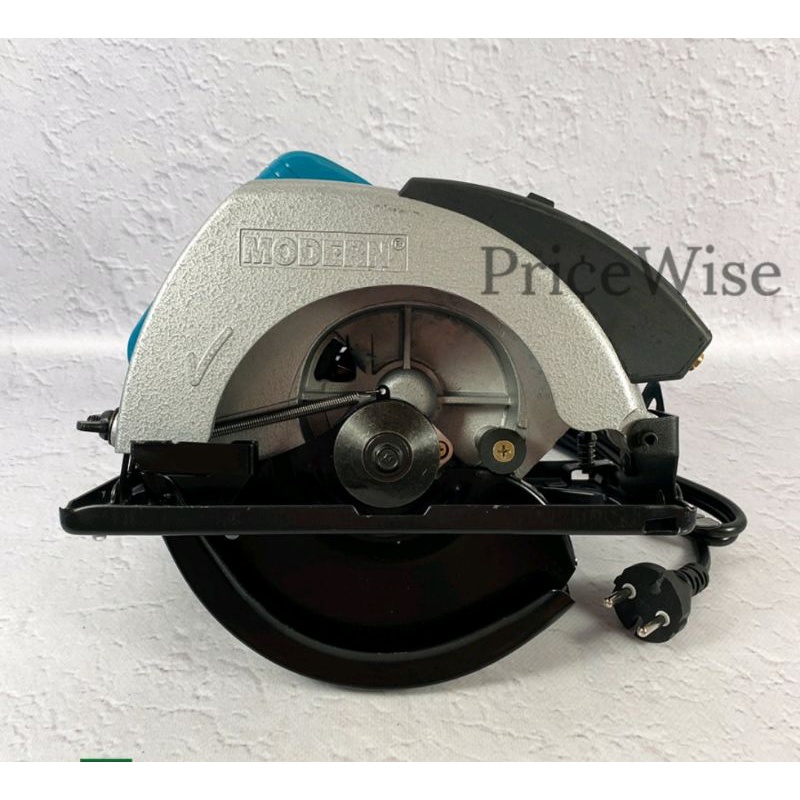 Mesin Circular Saw Modern M2600L 7" Laser Low Watt 700 Alat Gergaji Potong Kayu Meja Duduk