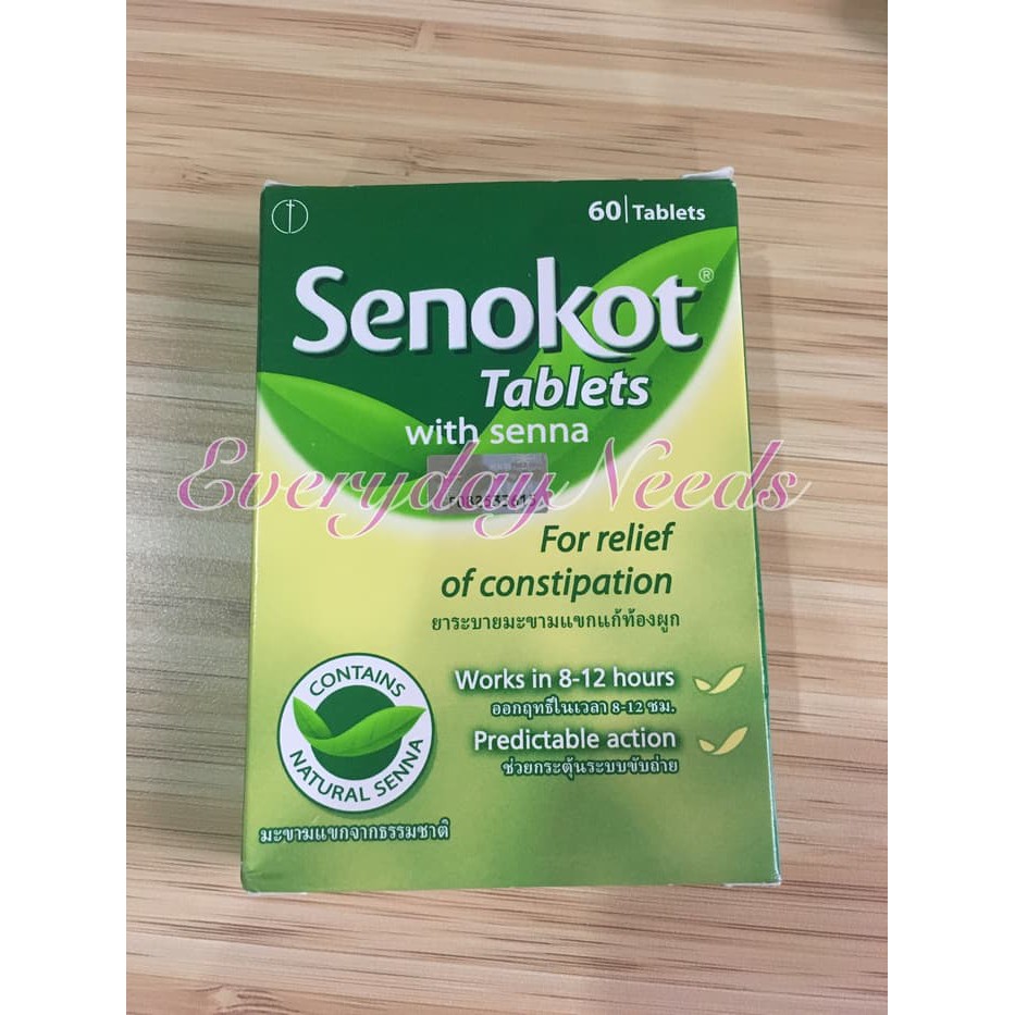 Senokot With Senna For Constipation Obat Susah Buang Air Besar 20tab