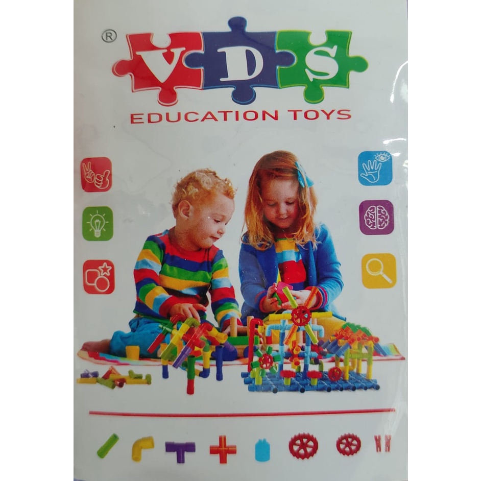 Pipe Puzzle Education Toys - Puzzle pipa VDS 50pcs
