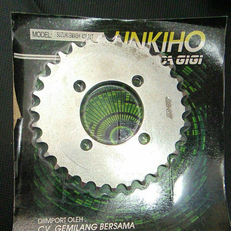 Gear Belakang Suzuki Smash Shogun 30T,31T,33T