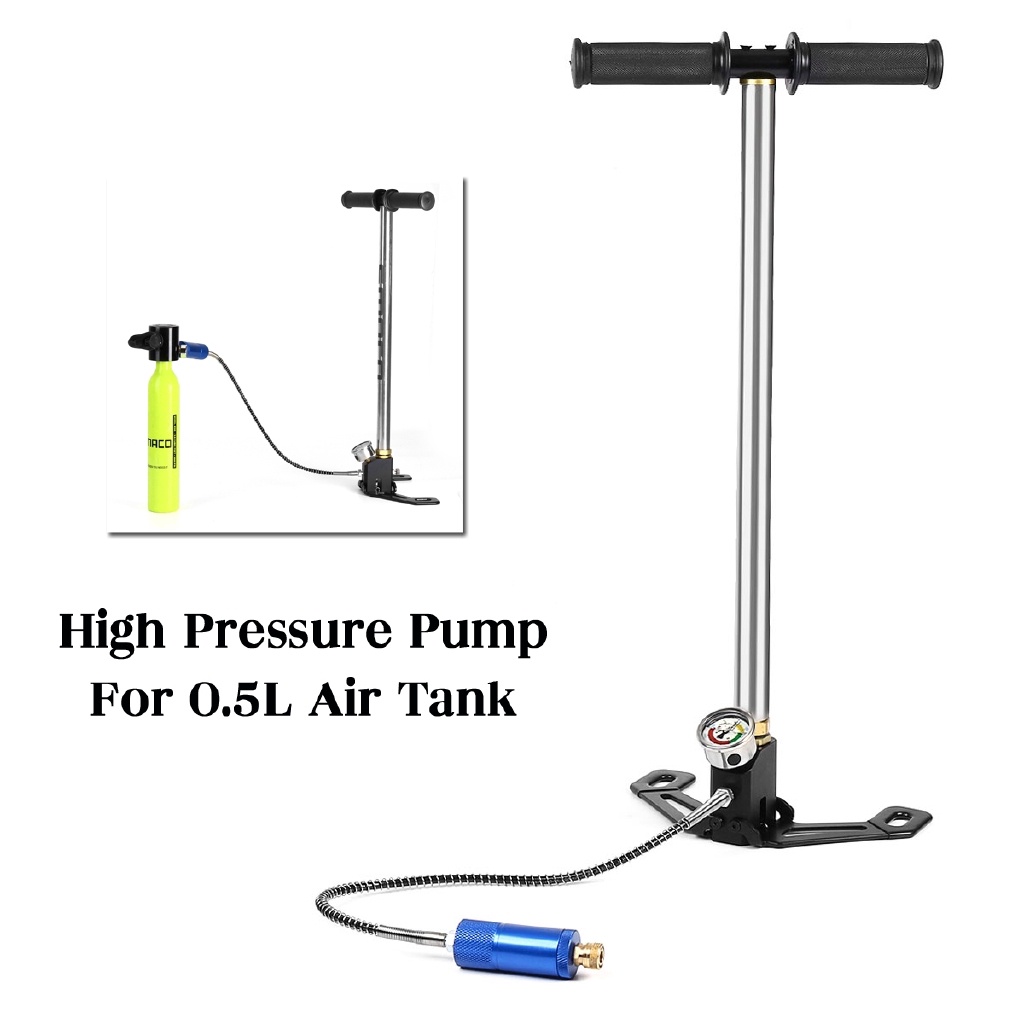 POMPA PCP PSI STAINLES STEEL MANOMETER 4500 PSI TERLARIS