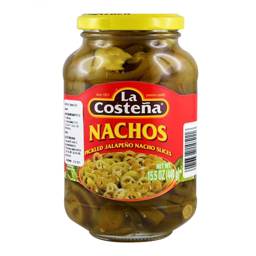 

La Costena Nachos - Acar Cabai Jalapeno 440gr