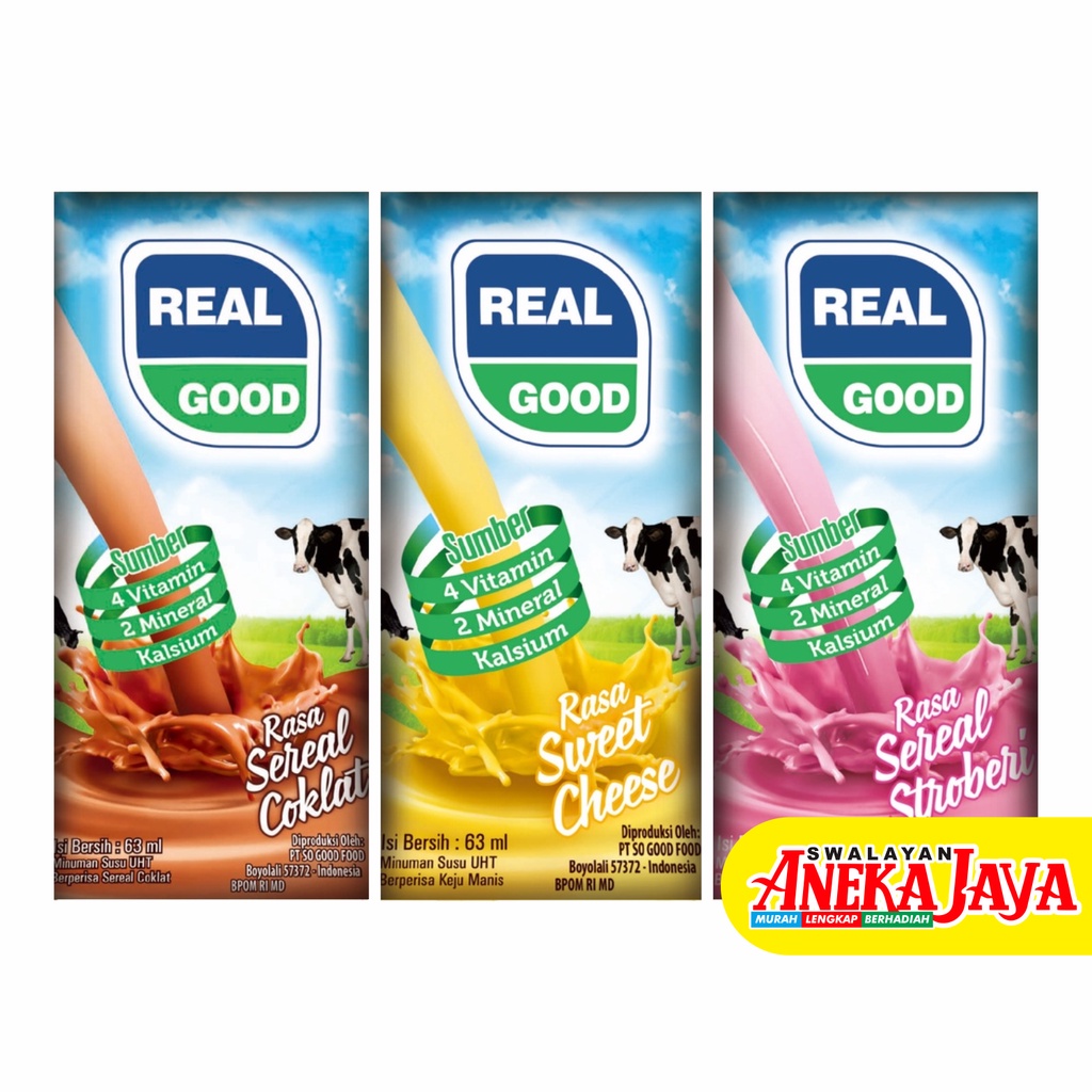 

SUSU REAL GOOD MINI 50ML ISI 10PCS