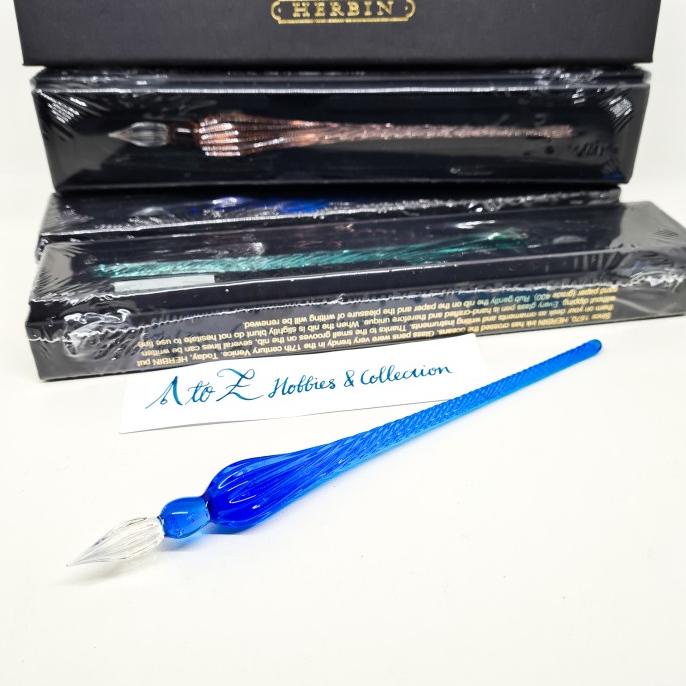 

(BISA COD) Herbin Tapered Glass Dip Pen Calligraphy | Fountain Ink Kaligrafi MURAH Kode 1275