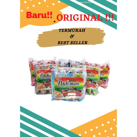 

Bolu padimas cream cake per pack isi 10 pcs