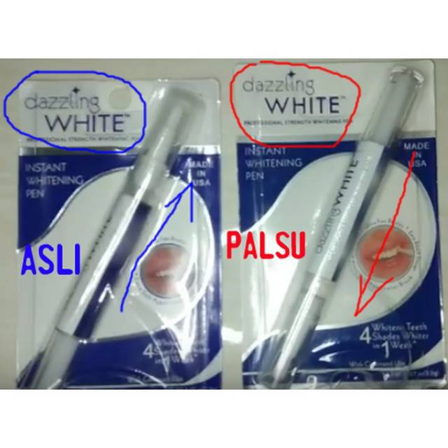 Pemutih Gigi Instant / Dazzling White / Teeth Whitening Pen - ORIGINAL