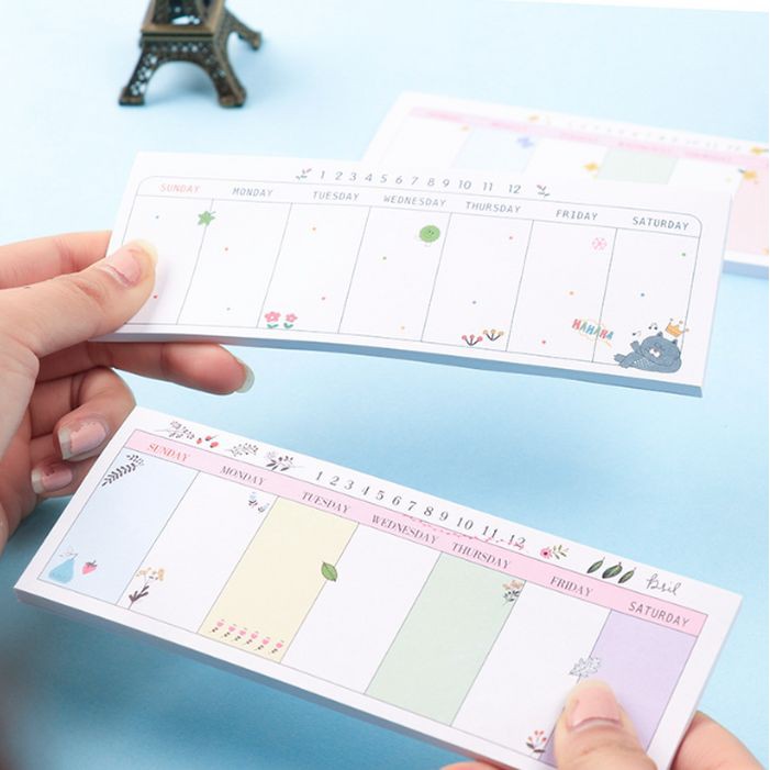 

Jual Sticky Weekly Planner Kartun Terlaris