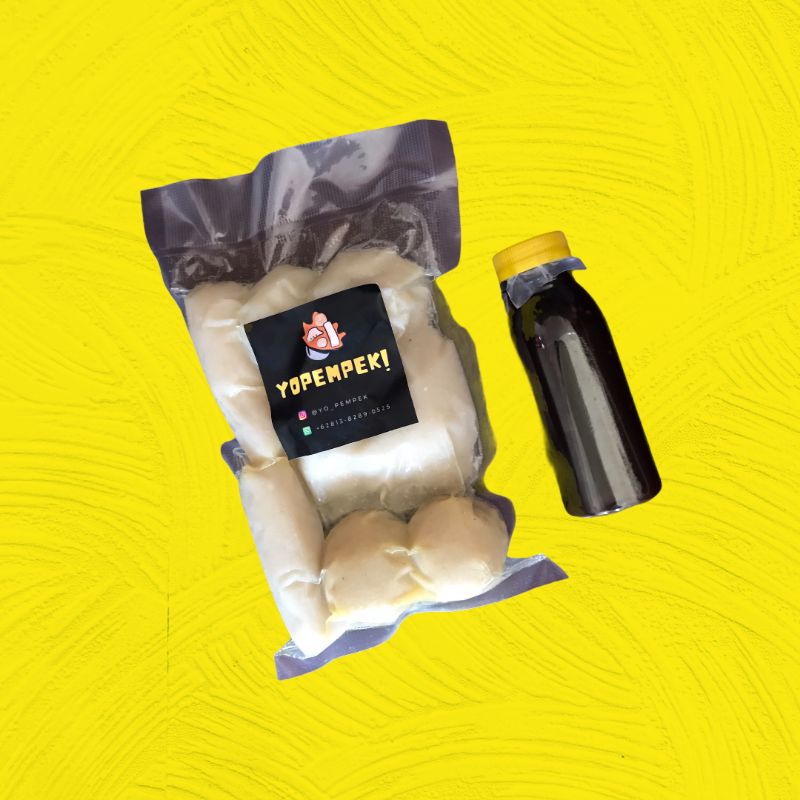 

YoPempek! Paket Siji Campur (10pcs + Cuko 100ml)