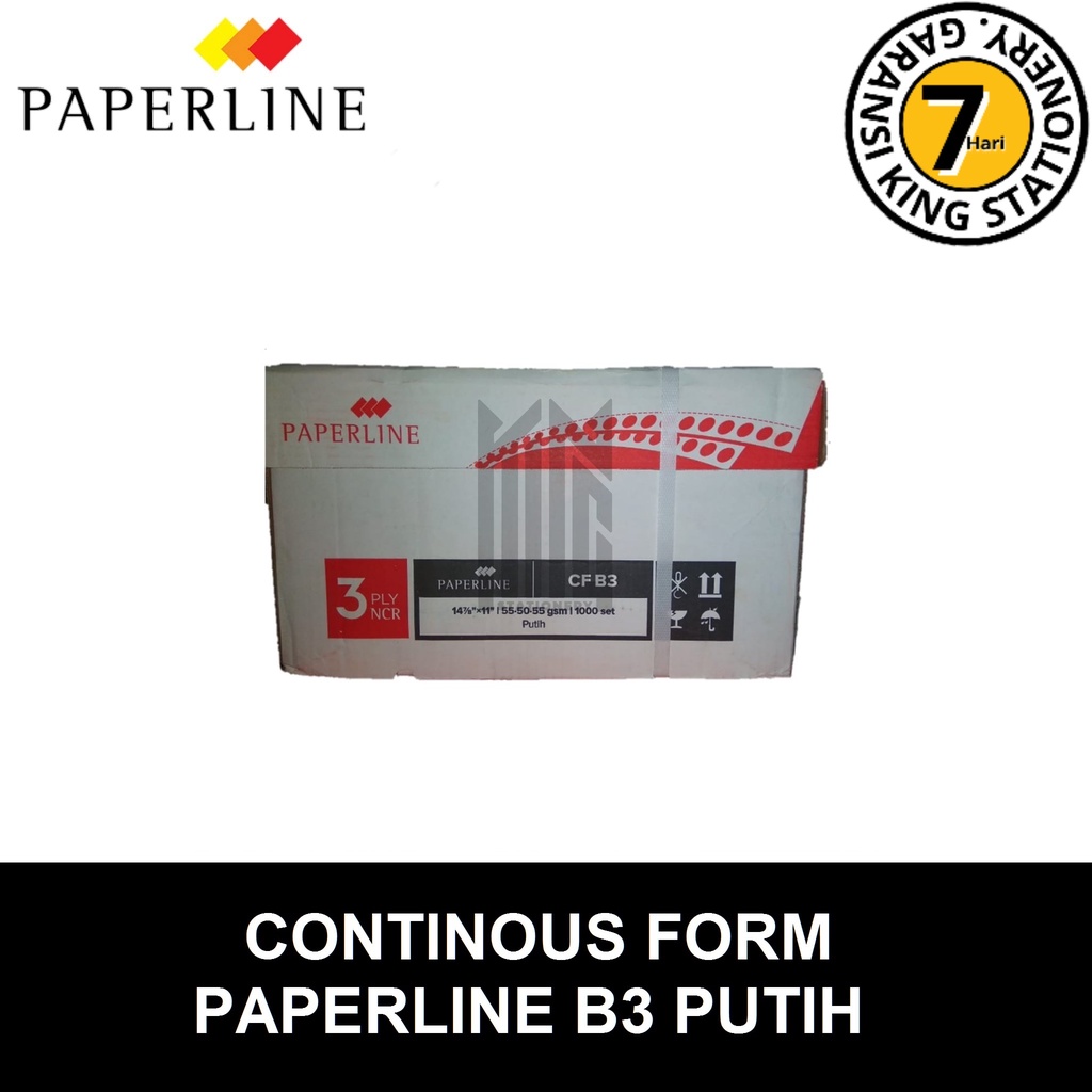 

CONTINOUS FORM PAPERLINE B3 PUTIH NCR