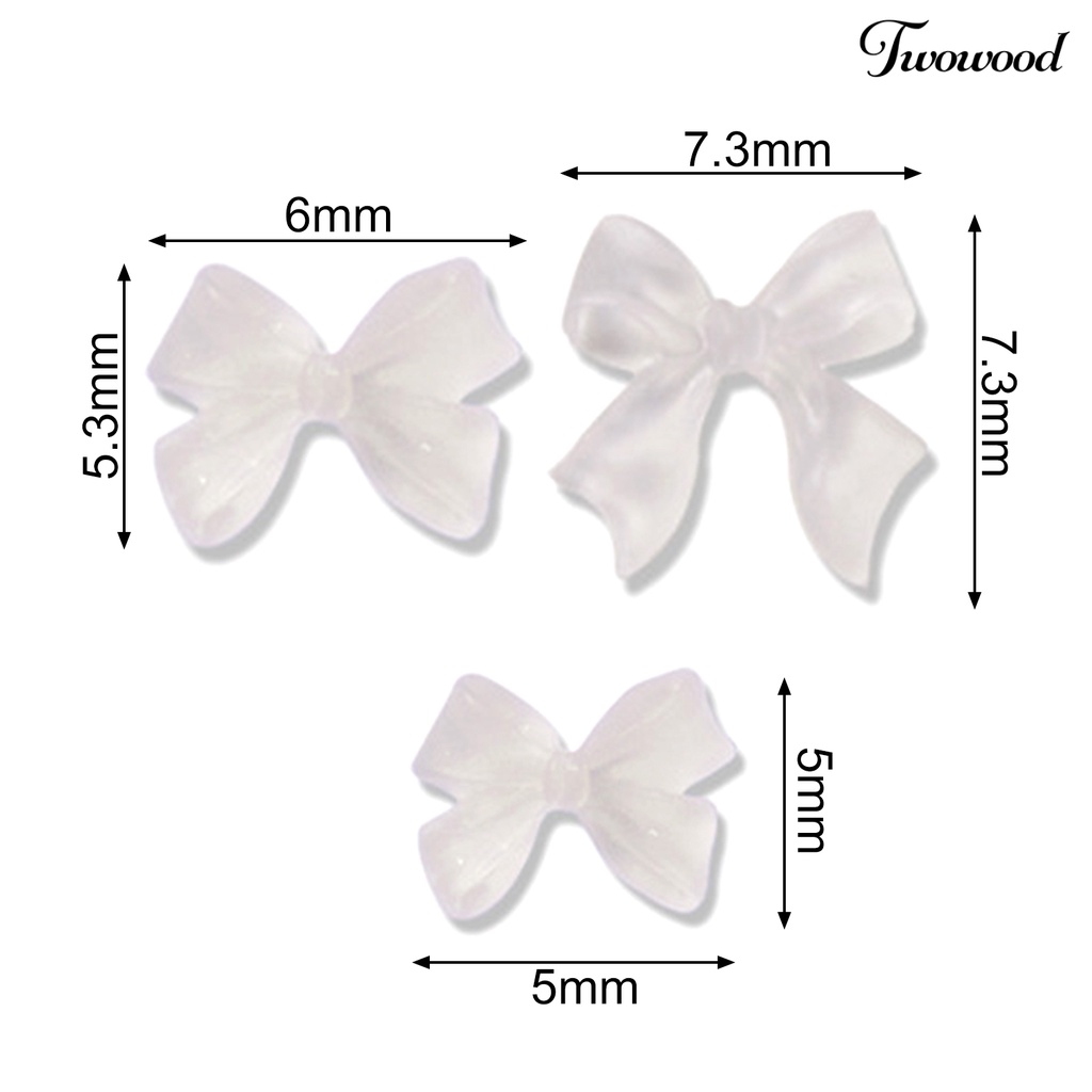 1 Kotak Ornamen Kuku 3D Bahan Resin Warna Cerah Untuk Dekorasi Manicure Wanita