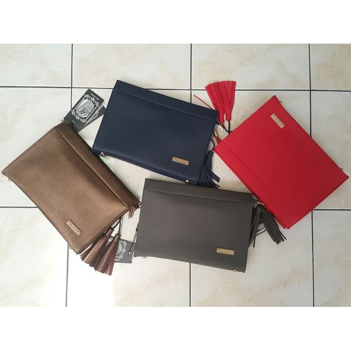 tas wanita cewe murah fashion lucu unik selempang Hn*M MINI RING Merah 22222 Best Seller Cantik I8O0