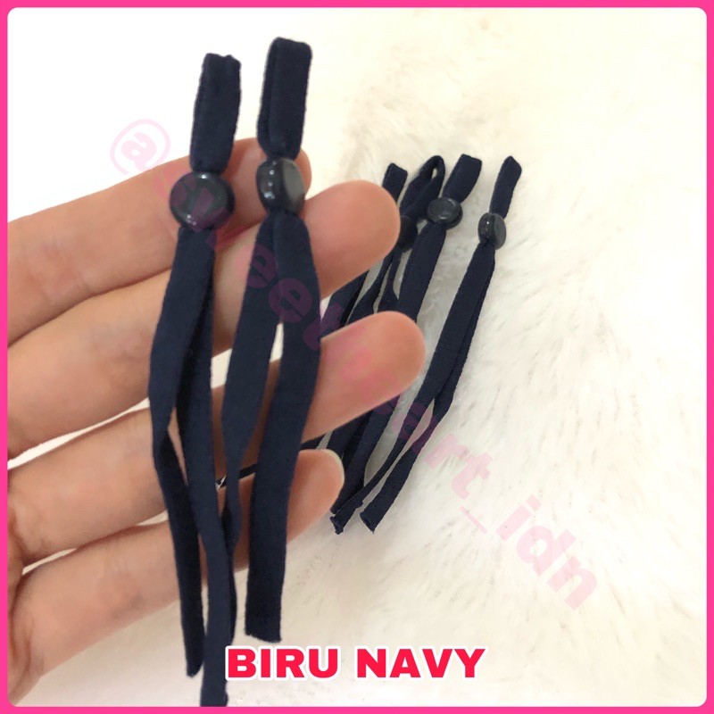 Stopper tali masker / Stopper tali elastis / Tali elastis / Tali masker elastis / Stopper tali