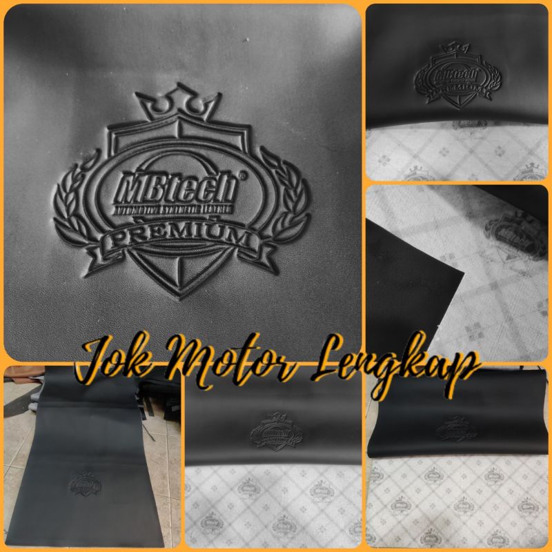 Sarung Kulit Jok Motor MB TECH CARRERA LOGO PREMIUM ORIGINAL Tebal Universal Bisa Di Semua Motor Suz