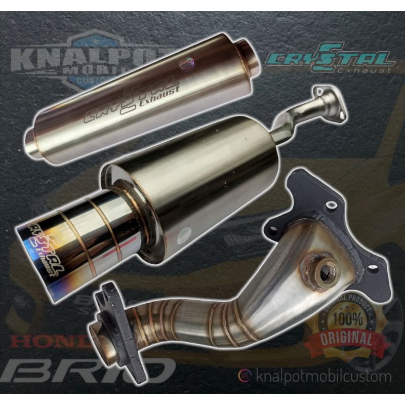 KNALPOT MOBIL HONDA BRIO/ knalpot mobil BRIORS/ knalpot mobil ALLNEWBRIO/ downpipe allnewbrio/ downp