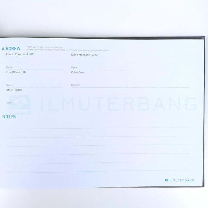 

The Passenger's Flying Logbook