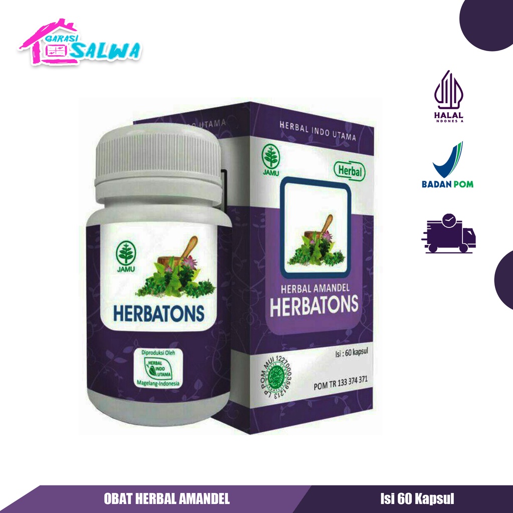 

Herbatons Obat Herbal Amandel Harbatons HIU Original