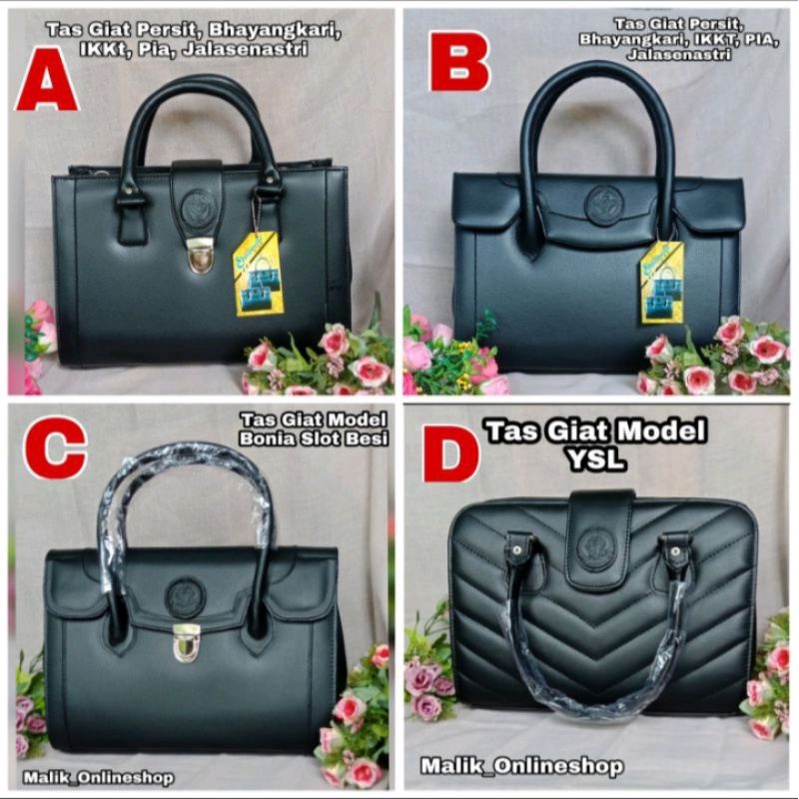 Tas Giat Persit, Bhayangkari, IKKT, Pia, Jalasenastri