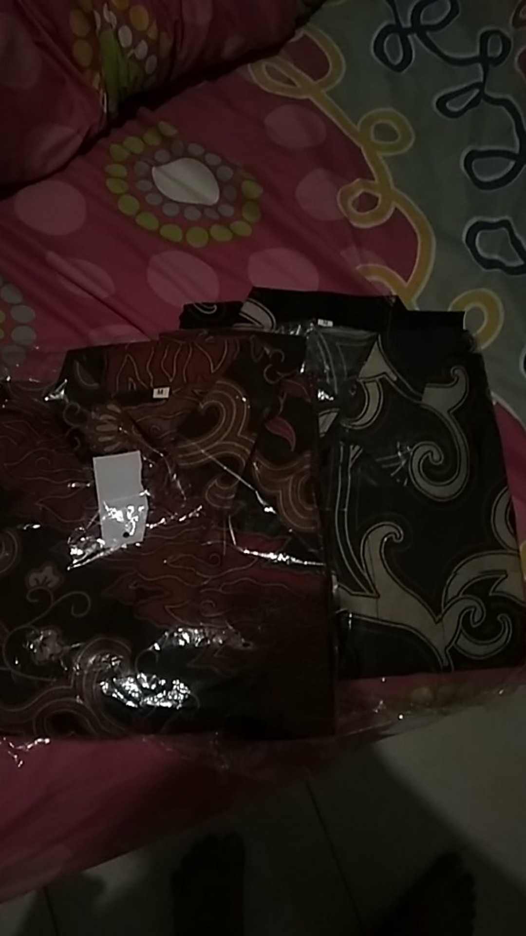 Size M L Xl Xxl Jumbo Bswart Batik Hrb026 Kenongo Hem Batik Monochrom Semut Coklat Kemeja Batik Pria