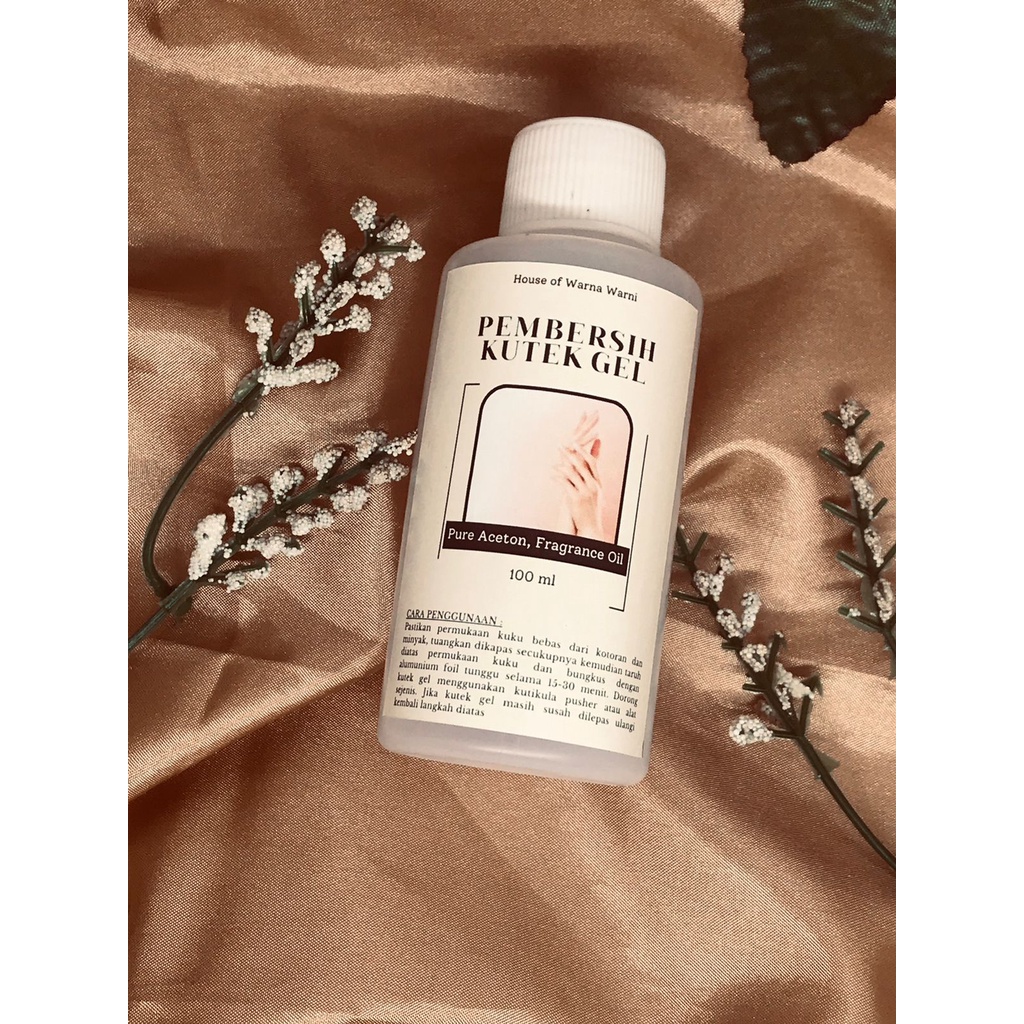 Pembersih Kutek Gel / Remover Kutek Gel / Penghapus Kutek Gel