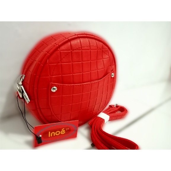 Tas Selempang Bulat, Tas Serbaguna, Tas berkualitas, Tas HP, Tas Penyimpanan (Aila) by Inoe