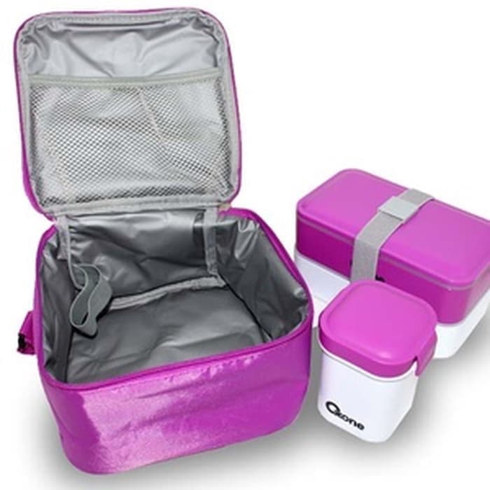 OXONE tempat makan + Tas thermal OX 068 - bento block OX068 -lunchbox