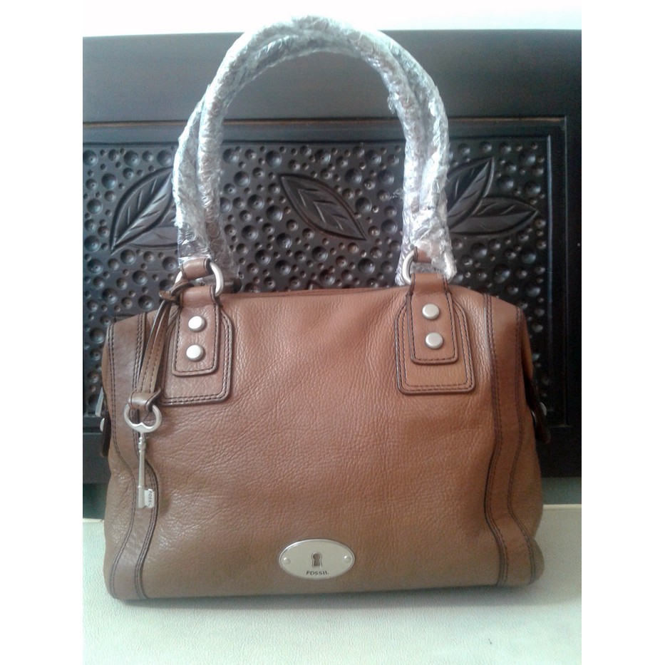 Tas Fossil Marlow Satchel Chesnut