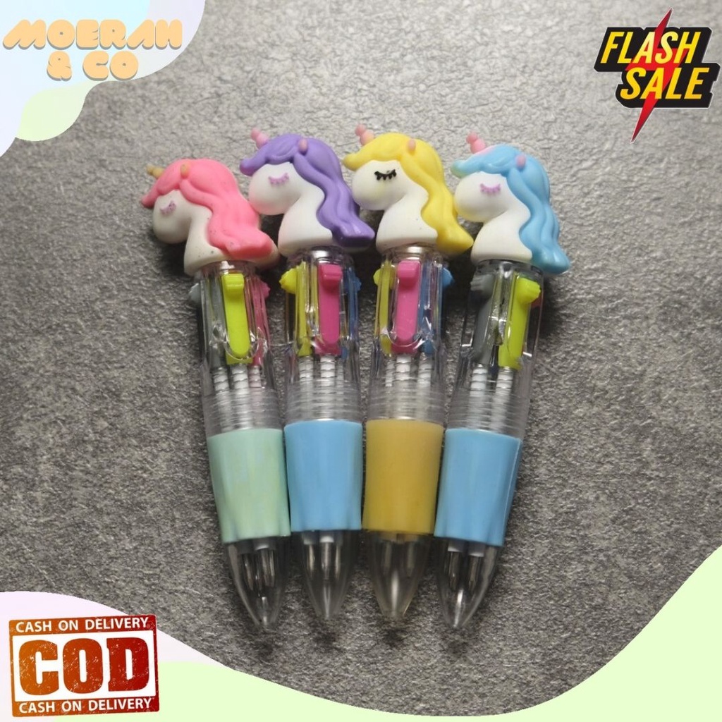 

PULPEN GEL UNICORN TINTA WARNA WARNI PELANGI BOLPEN MURAH PEN UNIK ATK MURAH IMUT LUCU BISA COD