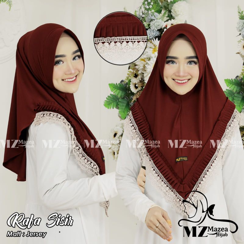 《ORI MAZEA》 BERGO PLISKET/ BERGO/ BERGO JERSEY PLISKET/ JILBAB BERGO/ BBERGO NON PAD/ HIJAB BERGO/ J
