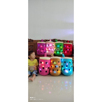 Boneka boba XL 45cm ada lampu LED