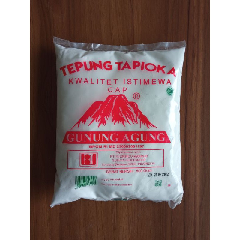 

Tepung Tapioka Cap Gunung Agung 500g