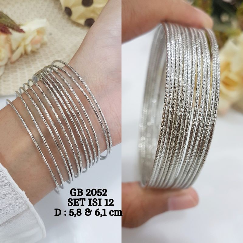 gelang keroncong xuping lapis emas