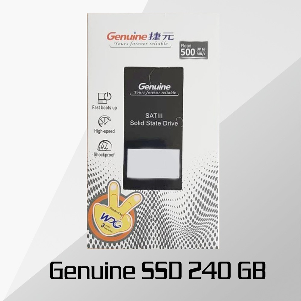 SSD Genuine SATA III - SSD Internal/Eksternal 2.5&quot; - SSD Komputer - SSD Laptop/Notebook