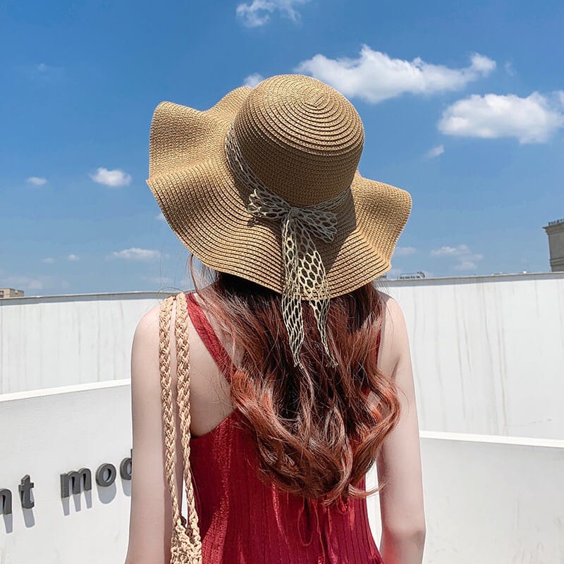 CAHAYA Topi Pantai wanita pelindung UV -Summerhat Pantai import T69