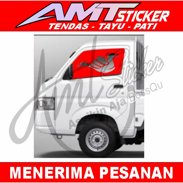 [Termurah] Stiker Blok Kaca Samping Mobil Carry Pick Up Stiker Kaca Samping Carry