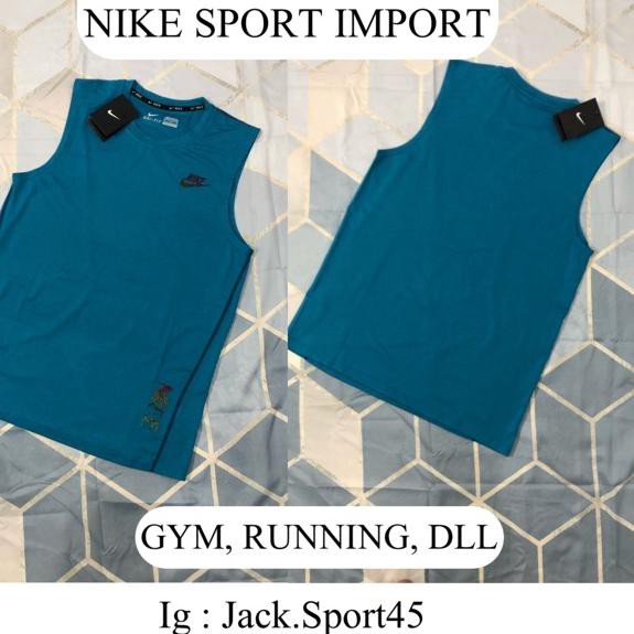 Harga Grosir BAJU SINGLET PRIA NIKE IMPORT GYM LARI OLAHRAGA LAINNYA ,.,