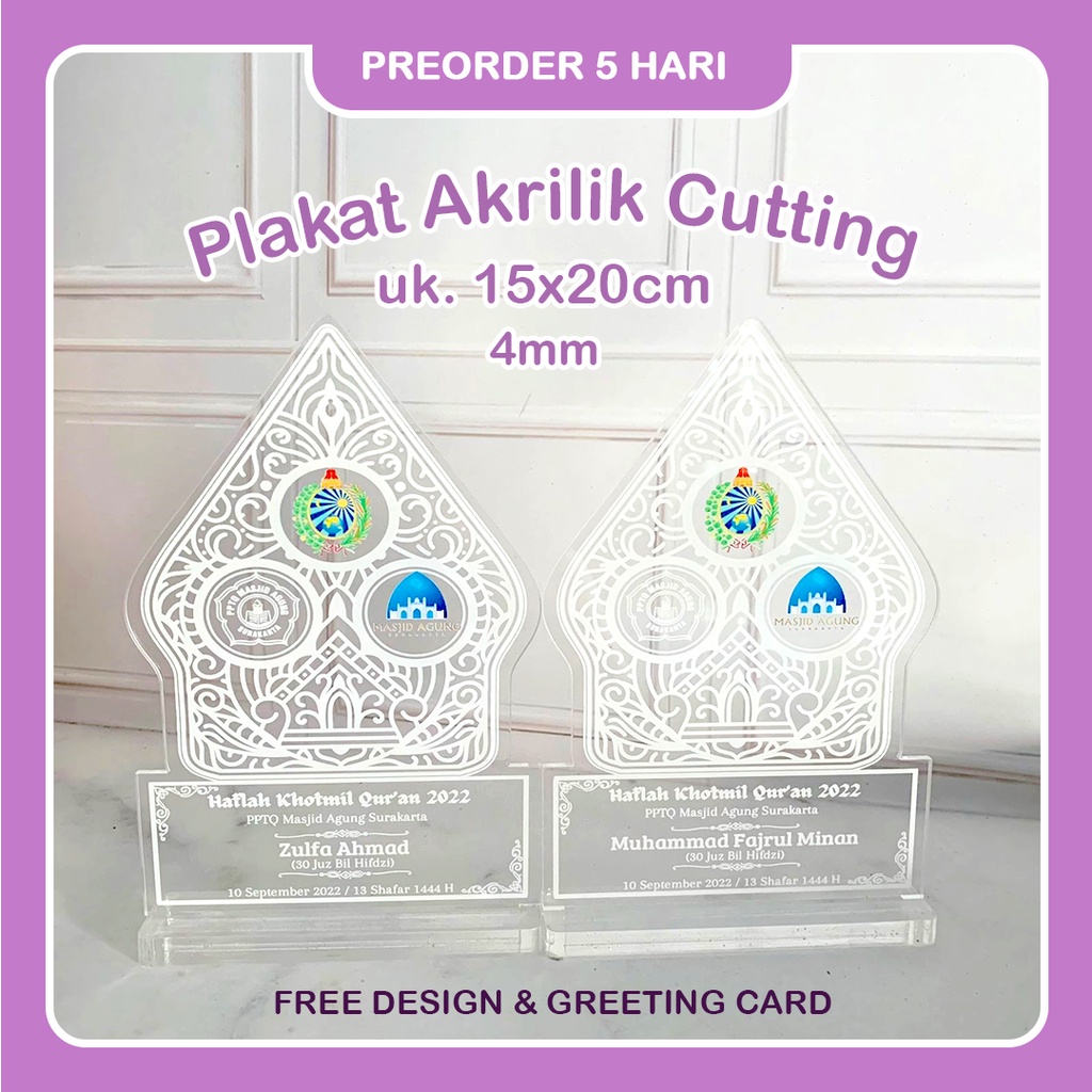 

CUSTOM AKRILIK CUTTING FOTO AR VIDEO HADIAH GIFT BIRTHDAY WEDDING ANNIVERSARY GRADUATION BABY BORN PACAR