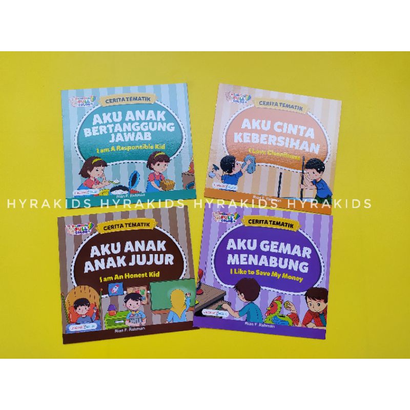 Buku Dongeng Cerita Anak Bergambar Cerita Tematik