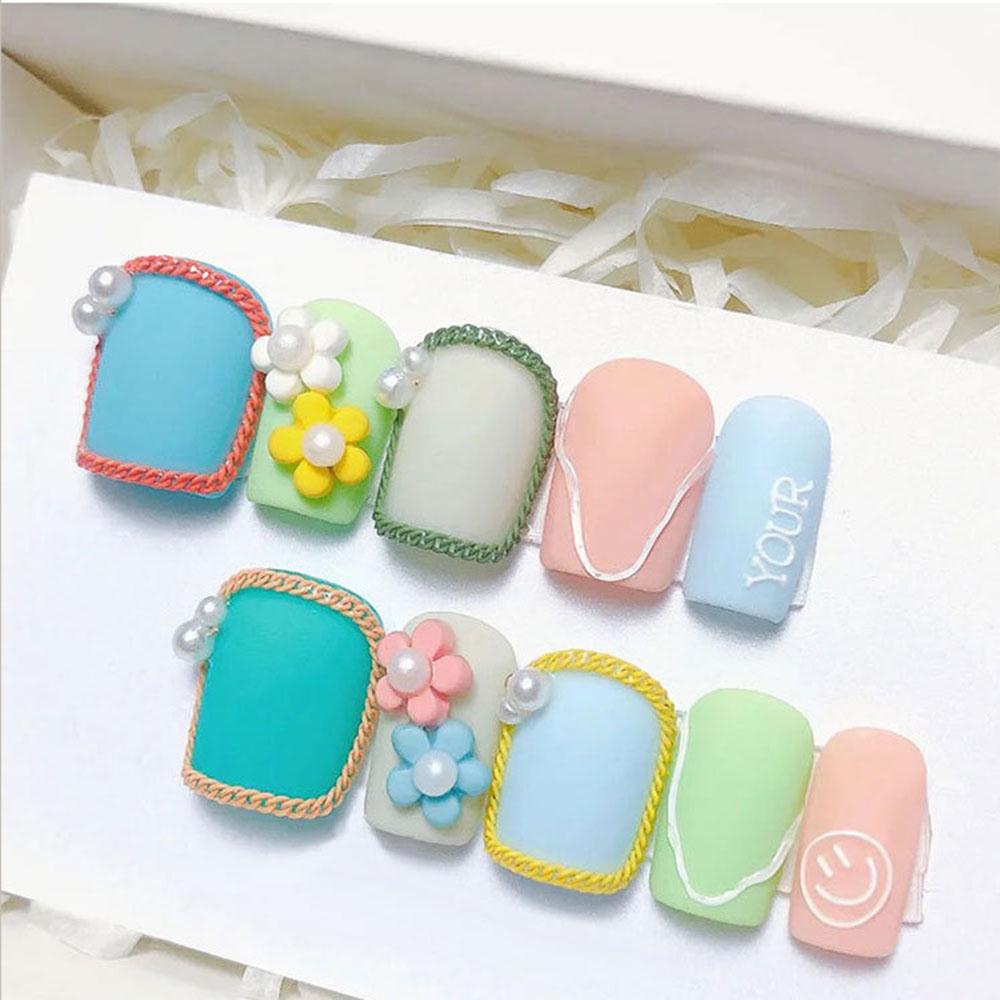 AUGUSTINA Augustina Dekorasi Nail Art 3D Spesial Manicure Aksesori Pesona DIY Hiasan Nail Art